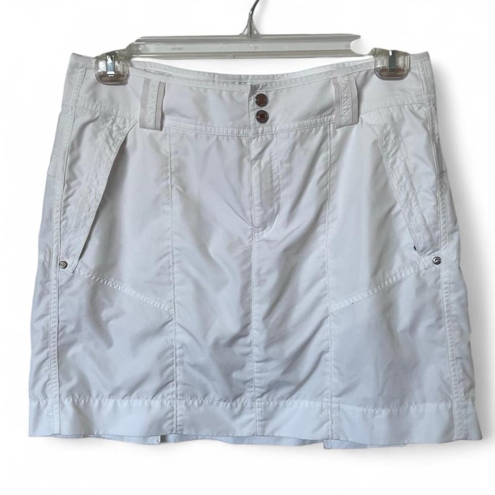 Ralph Lauren Polo Women's White Golf Skort Size 8 Stretch Athletic Tennis Skirt